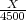 -X--
4500