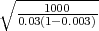 ∘ -----------
   0.03(110-000.003)