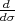 ddσ