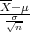 --
X√-σμ-
  n