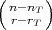 (     )
 n-r- nrTT
