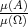 μμ(A(Ω-))