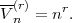 V-(r) = nr.
  n
