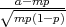 √-a-mp---
  mp(1-p)